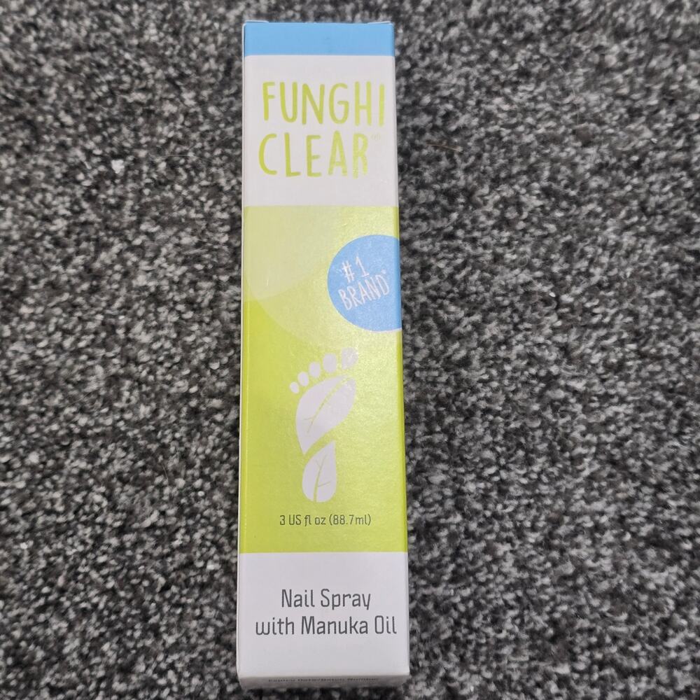 Natural Essentials Funghi Clear Manuka Nail Spray- Full Size 3Fl Oz  exp 12/26